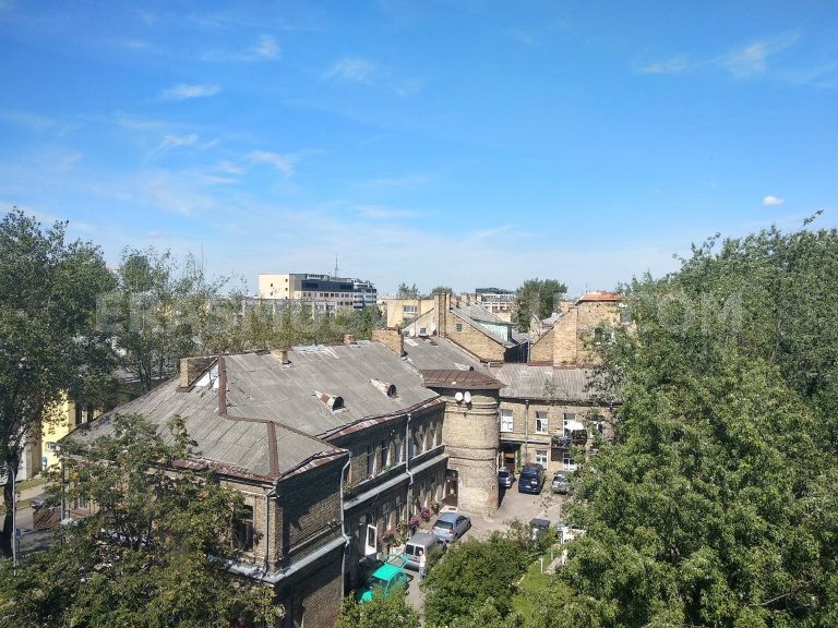 Camera con vista sulla città nell'Appartamento Erasmus Vilnius 3, Šaltinių gatvė