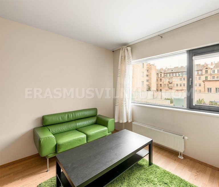 Cucina attrezzata con lavastoviglie nell'appartamento per studenti Erasmus