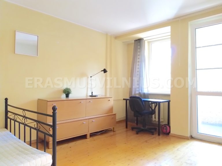 Arredi camera e tappeto nell'Appartamento 1, Kauno gatvė Vilnius