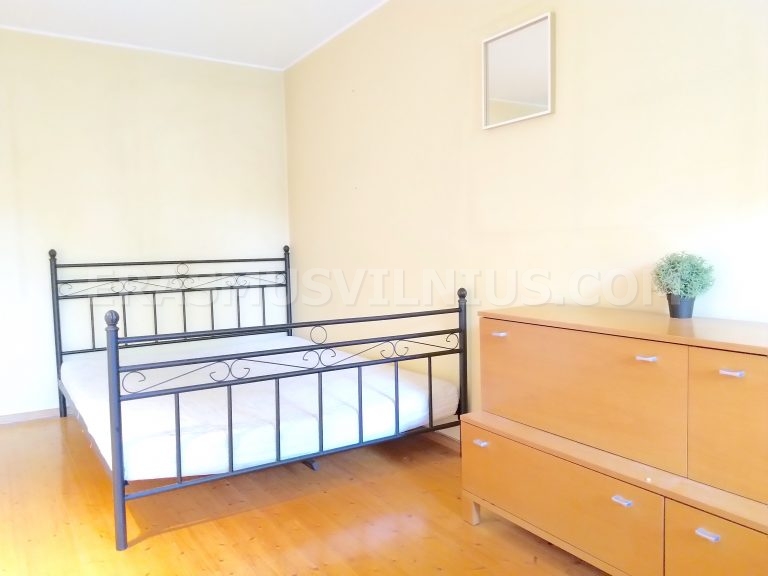 Camera con luce naturale nell'Appartamento 1, Kauno gatvė Vilnius
