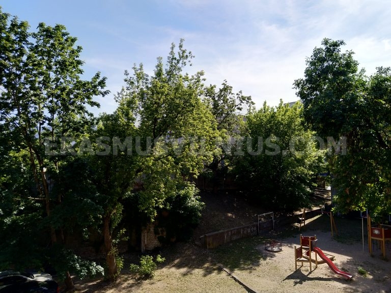 Corridoio che collega le camere nell'appartamento Erasmus, Kauno gatvė