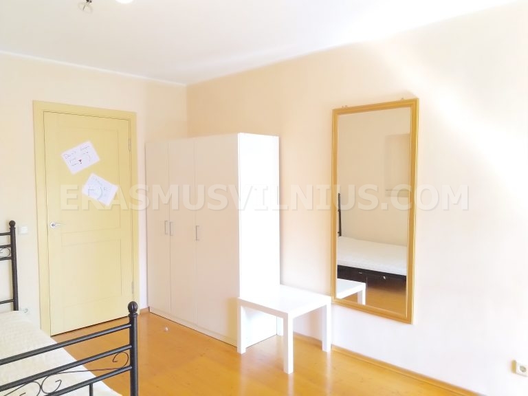 Piano cucina ed elettrodomestici nell'appartamento nel centro storico di Vilnius